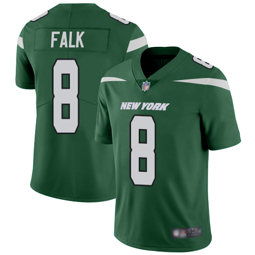 New York Jets Limited Green Men Luke Falk Home Jersey NFL Football #8 Vapor Untouchable->new york jets->NFL Jersey